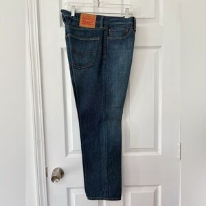 Levi's Men's 511 Red Tab  Blue Jeans 36x28